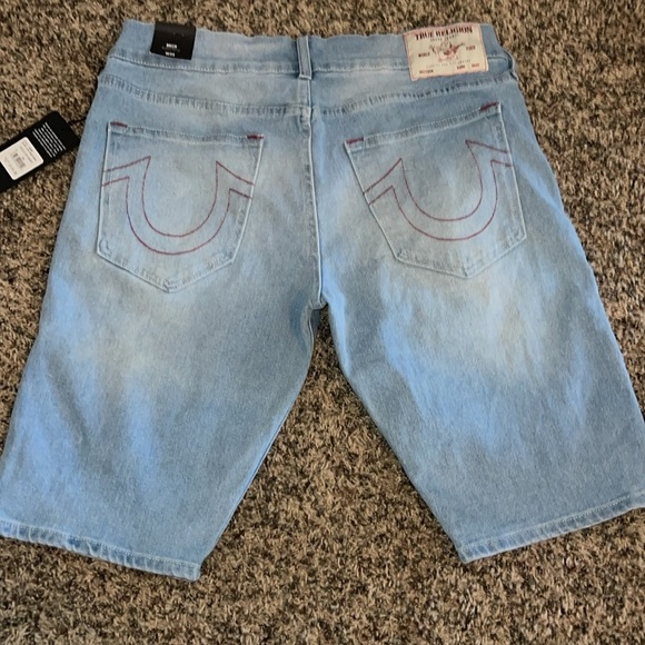 True Religion Other - True Religion Light Blue Denim Shorts NWT